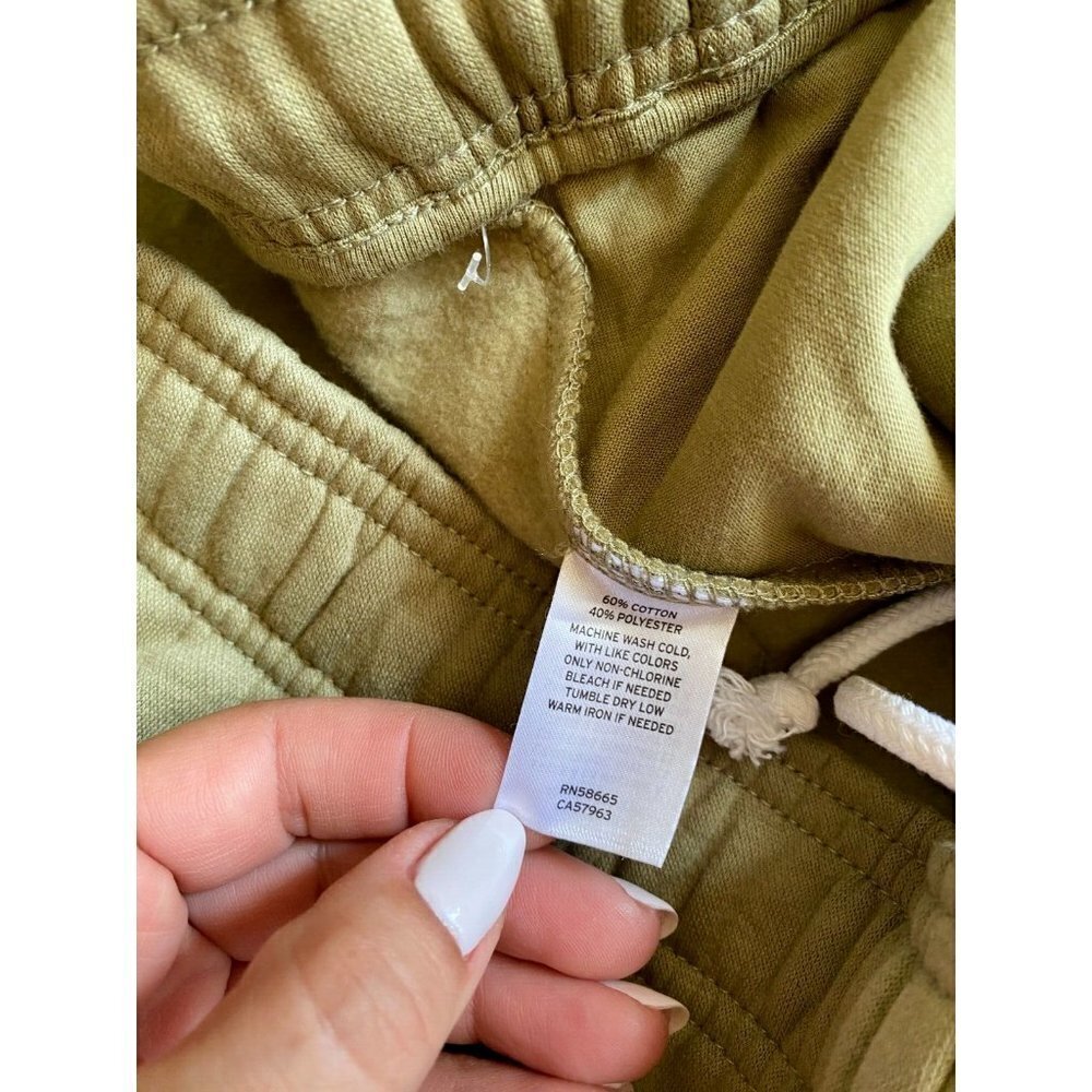 Bp  fleece casual stretch shorts men's sz 3Xlarge in olive aloe - Picture 6 of 7